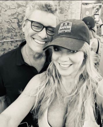 Paulette Miltimore's ex-husband Steven Bauer with his fiance Jennifer Brenon